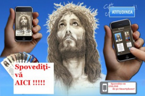 Cuviosul Pafnutie Pălmaşu revoluţionează creştinismul: a lansat spovedania online pentru smartphone